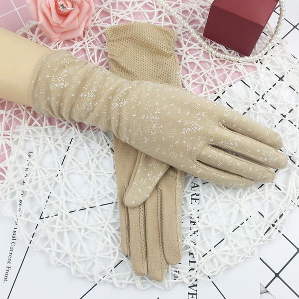 summer medium long cotton gloves women short driving sun protection luvas guantes lady non-slip touch screen thin mittens h3107, Blue;gray
summer medium long cotton gloves women short driving sun protection luvas guantes lady non-slip touch screen thin mittens h3107, Blue;gray