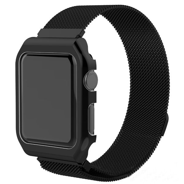 compatible for apple watch straps 38mm 40mm 42mm 44mm, adjustable stainless steel mesh wristband sport loop wristbands replacement for iwat, Black;brown
compatible for apple watch straps 38mm 40mm 42mm 44mm, adjustable stainless steel mesh wristband sport loop wristbands replacement for iwat, Black;brown