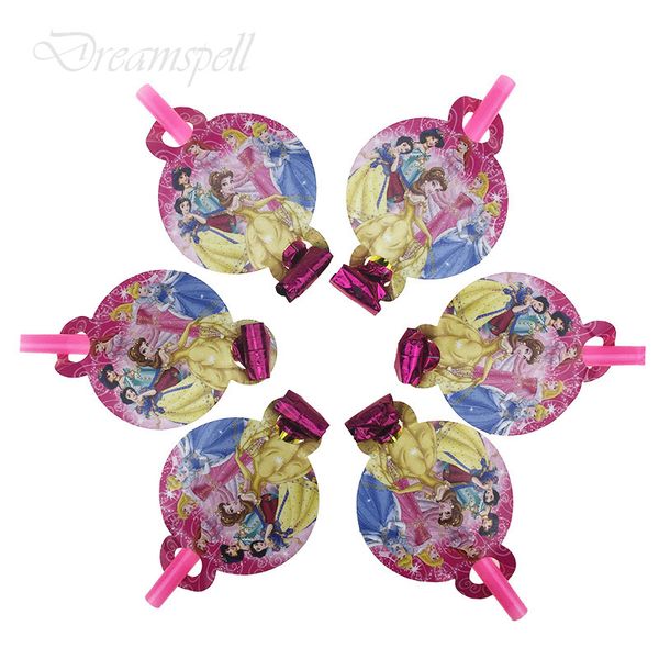 6pcs/lot cartoon six princess theme whistles children party funny blowing dragon blowout baby kids birthday party decor supplies
6pcs/lot cartoon six princess theme whistles children party funny blowing dragon blowout baby kids birthday party decor supplies