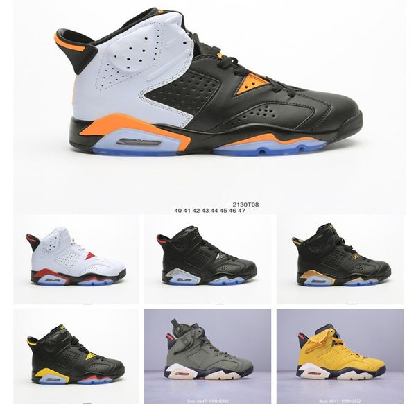 new arrival jumpman 6 vi high help mens basketball shoes for 6s unc cny black cat oreo white yellow sports sneakers size 40-47
new arrival jumpman 6 vi high help mens basketball shoes for 6s unc cny black cat oreo white yellow sports sneakers size 40-47