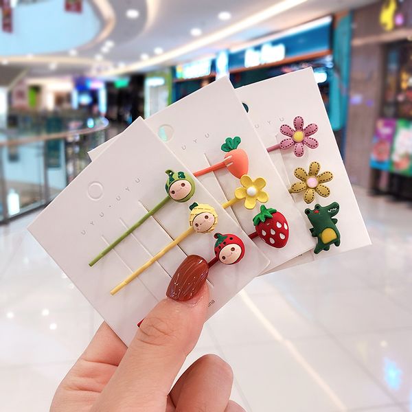 3 pcs/set children cute candy cartoon fruit flower ornament hair clips girls lovely barrettes hairpins kids hair accessories, Slivery;white
3 pcs/set children cute candy cartoon fruit flower ornament hair clips girls lovely barrettes hairpins kids hair accessories, Slivery;white