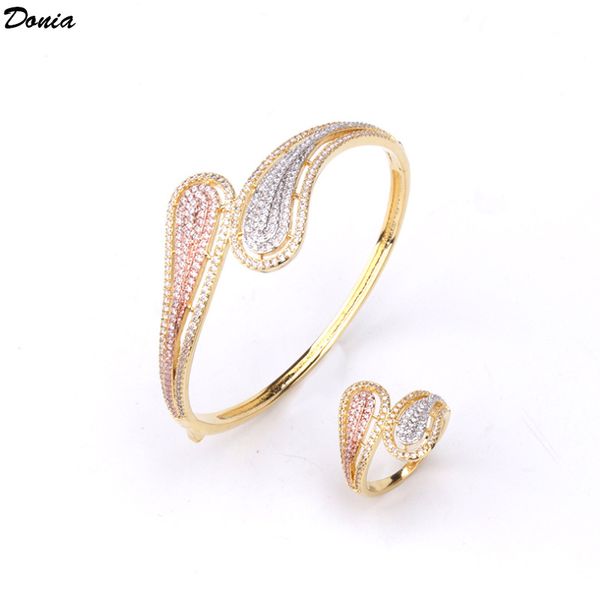 donia jewelry european and american fashion creative water drop micro inlaid zirconia bracelet ring set women's bracelet ring gift, Black
donia jewelry european and american fashion creative water drop micro inlaid zirconia bracelet ring set women's bracelet ring gift, Black