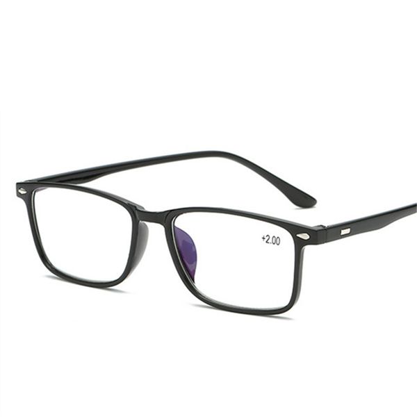 blue film reading glasses men women tr90 glasses 1.5 presbyopia rectangular eyeglasses light presbyopic retro glasses +2.0 2.5, Silver
blue film reading glasses men women tr90 glasses 1.5 presbyopia rectangular eyeglasses light presbyopic retro glasses +2.0 2.5, Silver