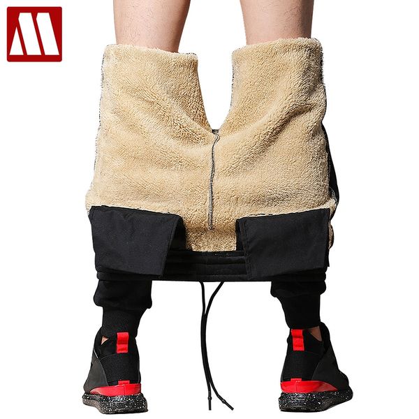 2019 winter plus cashmere velvet thicken pants men casual jogger warm fur sweatpants fleece elastic waist trousers track pants, Black
2019 winter plus cashmere velvet thicken pants men casual jogger warm fur sweatpants fleece elastic waist trousers track pants, Black