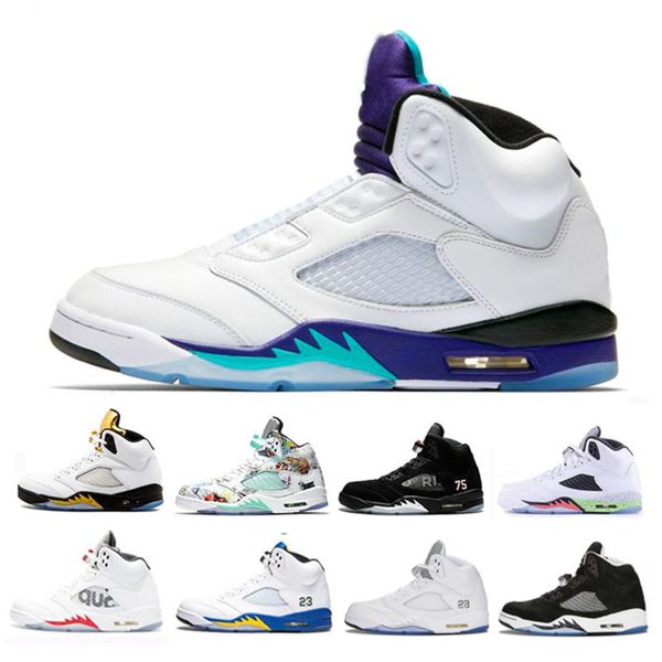 5 men basketball shoes blue suede fire red white grapes bred oreo trainers designer metallic silver red suede space jam sports sneakers
5 men basketball shoes blue suede fire red white grapes bred oreo trainers designer metallic silver red suede space jam sports sneakers