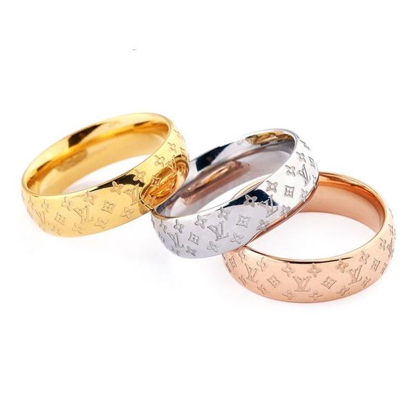classic logo pattern design couple ring european fashion designer jewelry titanium wedding ring
classic logo pattern design couple ring european fashion designer jewelry titanium wedding ring