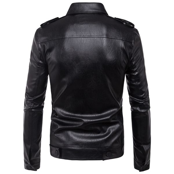 ouma 2019 new style fashion men locomotive pamphlets men's leather jacket leather coat ouma leather coat b004, Black
ouma 2019 new style fashion men locomotive pamphlets men's leather jacket leather coat ouma leather coat b004, Black