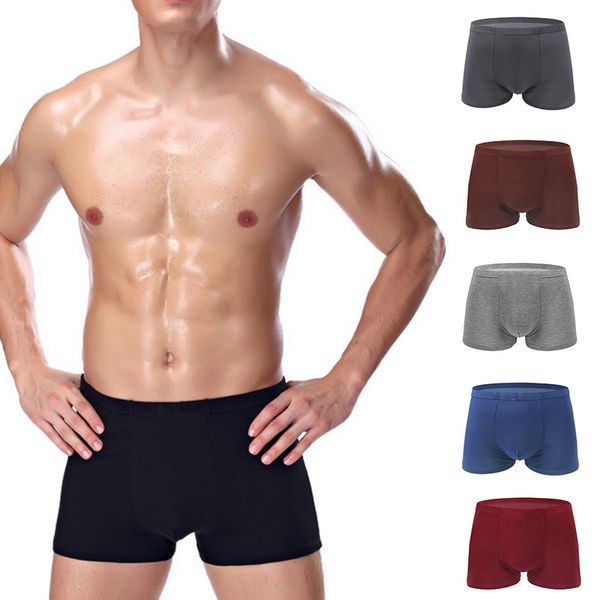 men boxer soft breathable underwear male comfortable solid panties underpants homme for men underwear, Black;white
men boxer soft breathable underwear male comfortable solid panties underpants homme for men underwear, Black;white