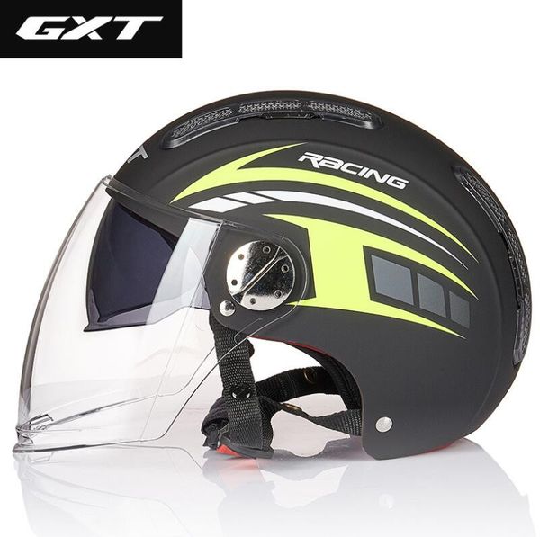 gxt women men motorcycle helmet half face abs motorbike helmet electric safety double lens moto casque
gxt women men motorcycle helmet half face abs motorbike helmet electric safety double lens moto casque
