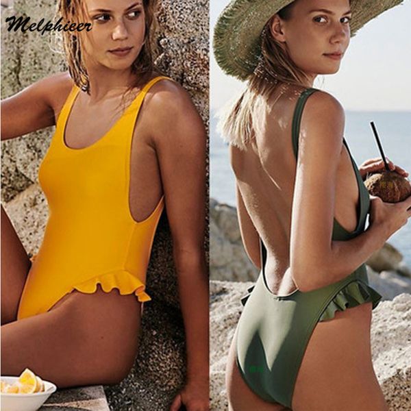 melphieer sport yellow solid swimwear scoop neck ruffle one piece swimsuit women summer wire monokinis beachwear swimsuit, White;black
melphieer sport yellow solid swimwear scoop neck ruffle one piece swimsuit women summer wire monokinis beachwear swimsuit, White;black