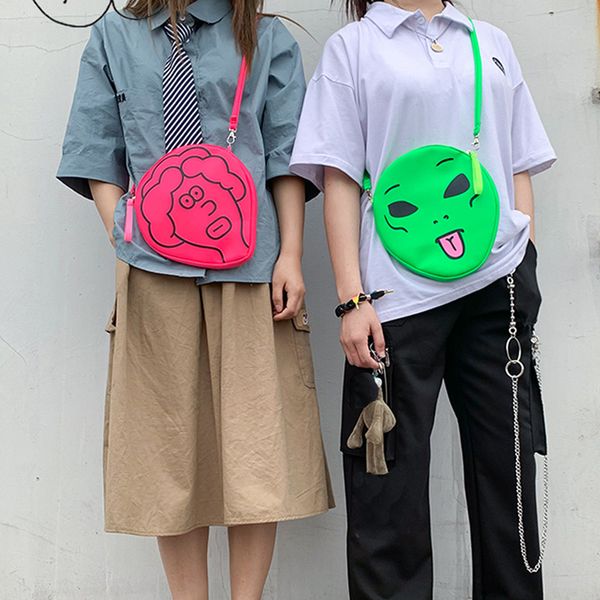 xiniu women crossbody bags alien printing casual messenger bags scared look bag bolsos mujer #0702
xiniu women crossbody bags alien printing casual messenger bags scared look bag bolsos mujer #0702