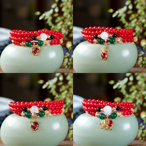 6 natural red agate millimeter collocation copper gold-plated micro inlaid silver elephant accessories lasting protect color, Black
6 natural red agate millimeter collocation copper gold-plated micro inlaid silver elephant accessories lasting protect color, Black