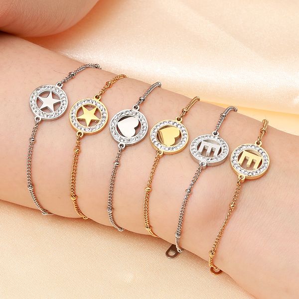 mwm stainless steel heart bracelet woman fashion gold sliver geometry letter wholesale bracelets charm jewelry bracelet, Black
mwm stainless steel heart bracelet woman fashion gold sliver geometry letter wholesale bracelets charm jewelry bracelet, Black