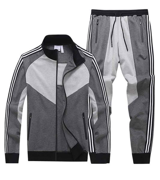 2020 new arrival men's designer tracksuits fashion mens letter embroidery panelled two pieces suit brand breathable thin men sport suit, Gray
2020 new arrival men's designer tracksuits fashion mens letter embroidery panelled two pieces suit brand breathable thin men sport suit, Gray
