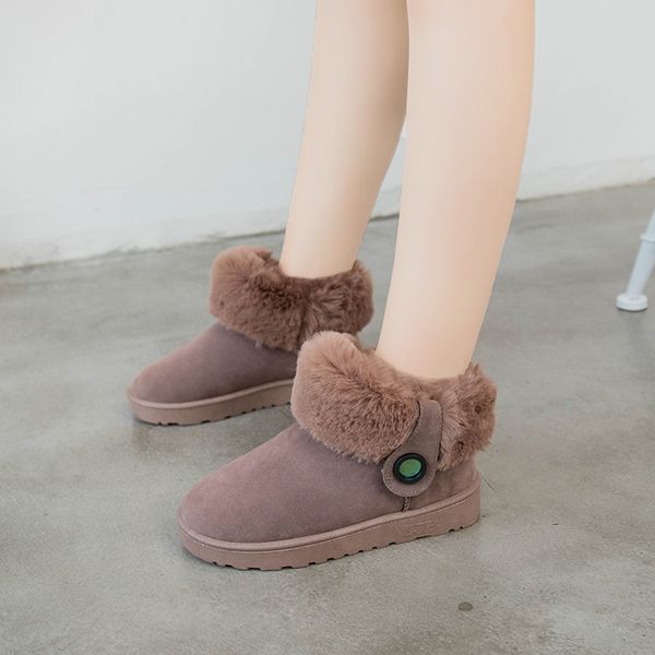 women short basic winter shoes snow boots classic tumed-over edge boots women winter ankle suede snow for chaussure u11-75, Black
women short basic winter shoes snow boots classic tumed-over edge boots women winter ankle suede snow for chaussure u11-75, Black