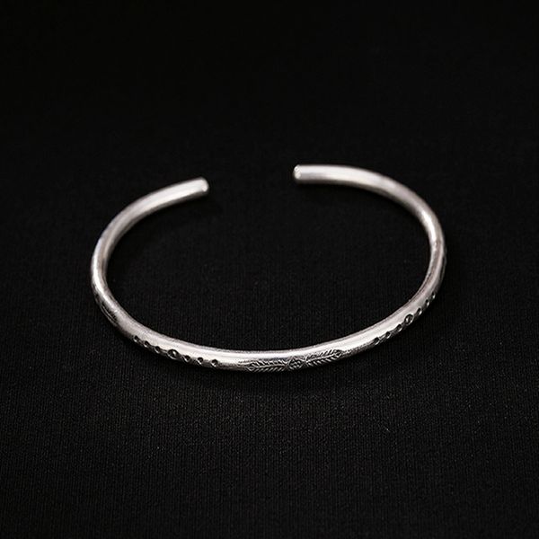 925 sterling silver thai handcrafted individual trendy leaf frosted fine bracelet creative feather lady's ring accessories, Golden;silver
925 sterling silver thai handcrafted individual trendy leaf frosted fine bracelet creative feather lady's ring accessories, Golden;silver