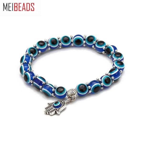 charm bracelets meibeads simple evil eye bracelet small hand blue beads lucky match turkish fashion jewelry uf5677, Golden;silver
charm bracelets meibeads simple evil eye bracelet small hand blue beads lucky match turkish fashion jewelry uf5677, Golden;silver