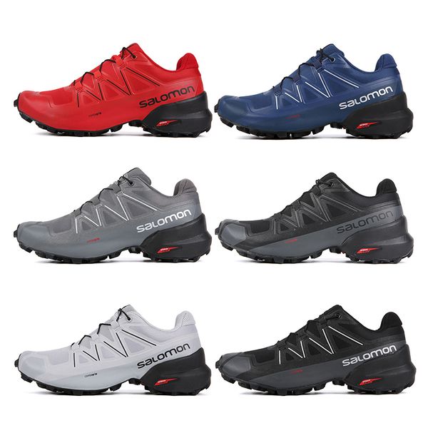 Salomon Speed Cross 5 CS Men Running Shoes Black Red Blue Speed Cross V Waterproof Mens Cheap Athletic Hiking Sports Sneakers 40-46
Salomon Speed Cross 5 CS Men Running Shoes Black Red Blue Speed Cross V Waterproof Mens Cheap Athletic Hiking Sports Sneakers 40-46