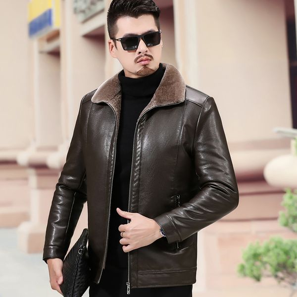 winter mens fur faux fur coats thick velvet mens overcoat streewear faux leather jackets velvet, Black
winter mens fur faux fur coats thick velvet mens overcoat streewear faux leather jackets velvet, Black