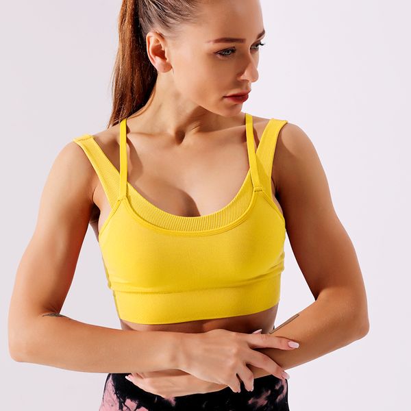 imlario 2 in 1 ftiness bra seamless athletic adjustable strap push up workout brassiere high impact gym sports brallet, White;black
imlario 2 in 1 ftiness bra seamless athletic adjustable strap push up workout brassiere high impact gym sports brallet, White;black