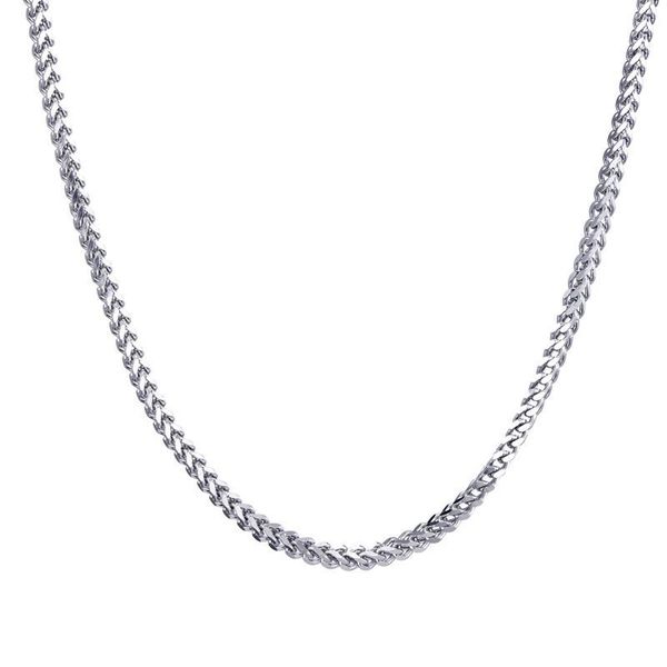 chains mxgxfam different size choice white square weave titanium steel necklaces for men no fade, Silver
chains mxgxfam different size choice white square weave titanium steel necklaces for men no fade, Silver