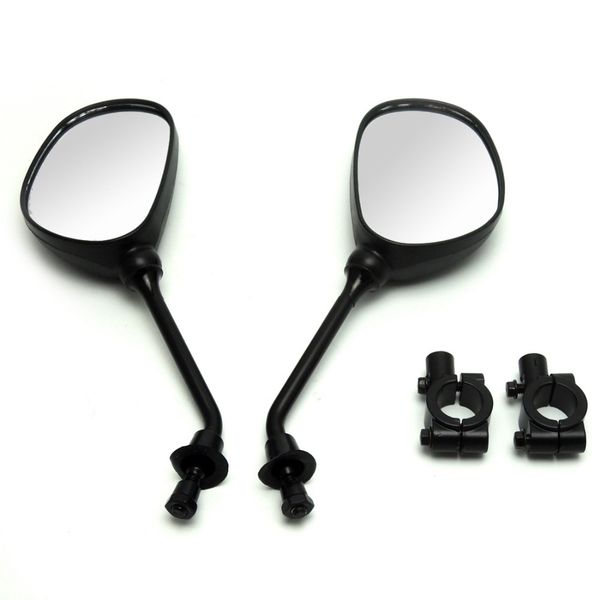 rearview mirror set for polaris line of atv universal fit on 7/8" handle bars 8mm adjustable clamp for atv yfz450
rearview mirror set for polaris line of atv universal fit on 7/8" handle bars 8mm adjustable clamp for atv yfz450