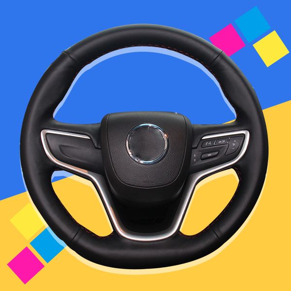 auto braid on the steering wheel cover for excelle 2015-2017 interior hand stitched car braiding wheel covers car-styling
auto braid on the steering wheel cover for excelle 2015-2017 interior hand stitched car braiding wheel covers car-styling