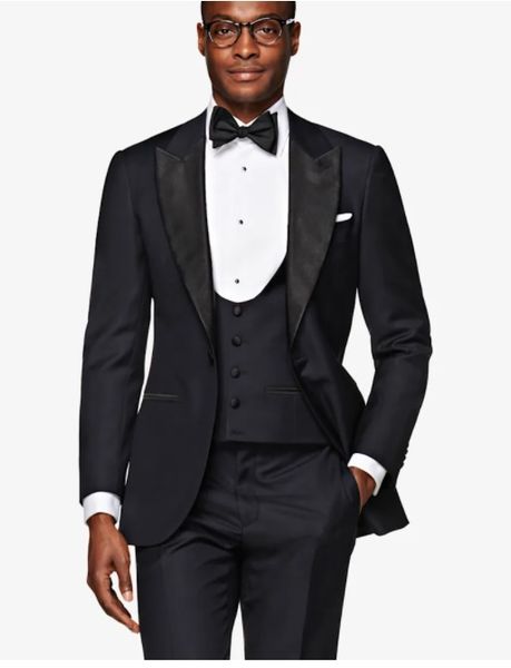fashion black groom tuxedos peak lapel groomsman wedding 3 piece suit fashion men business prom jacket blazer(jacket+pants+tie+vest) 2680, Black;gray
fashion black groom tuxedos peak lapel groomsman wedding 3 piece suit fashion men business prom jacket blazer(jacket+pants+tie+vest) 2680, Black;gray