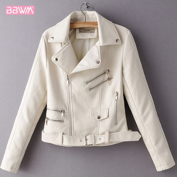 women's jackets beige pu lapel long sleeve zip belt locomotive female coat korean version slim fit 2021 autumn fashion jacket black red, Black;brown
women's jackets beige pu lapel long sleeve zip belt locomotive female coat korean version slim fit 2021 autumn fashion jacket black red, Black;brown