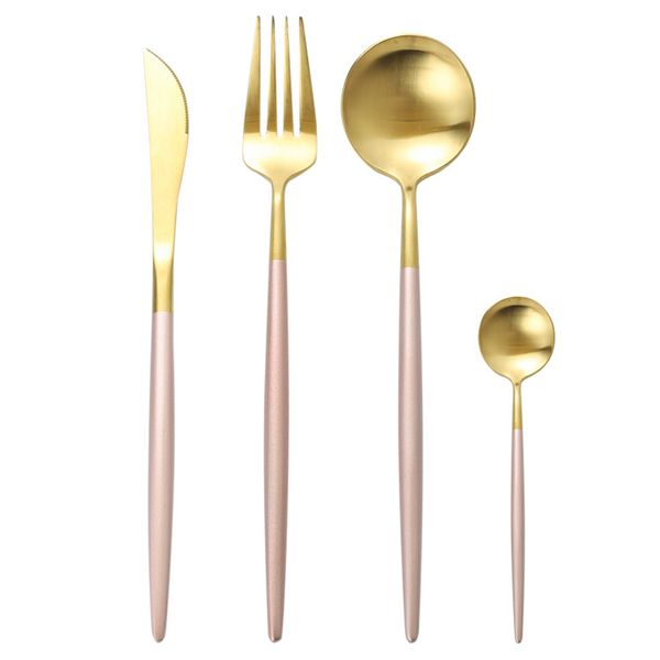 stainless steel flatware set including fork spoons knives tableware home bar dc156
stainless steel flatware set including fork spoons knives tableware home bar dc156