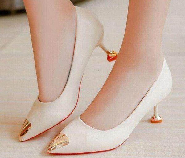2019 women's shoes in spring and autumn with new style high heel fine heel pointed end@nm392, Black
2019 women's shoes in spring and autumn with new style high heel fine heel pointed end@nm392, Black