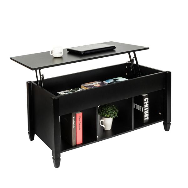 new lift coffee table w/ hidden compartment and storage shelves modern furniture ship from usa
new lift coffee table w/ hidden compartment and storage shelves modern furniture ship from usa