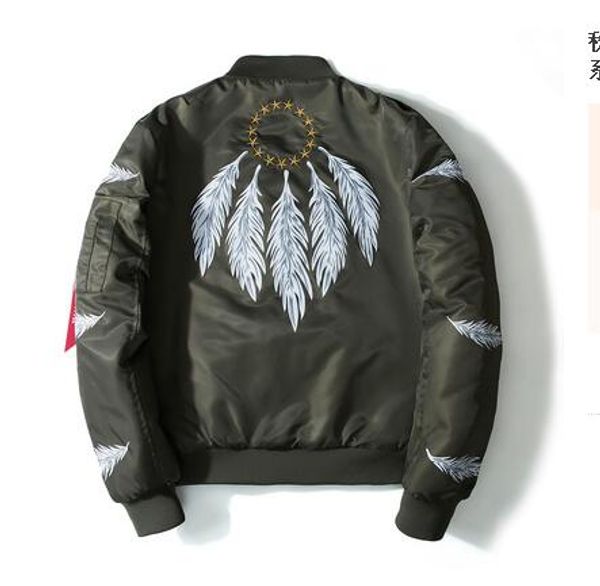 autumn classic ma1 usa flag of england badge embroidery flying jacket bomber flight jacket coat for men/women outerwear, Black;brown
autumn classic ma1 usa flag of england badge embroidery flying jacket bomber flight jacket coat for men/women outerwear, Black;brown