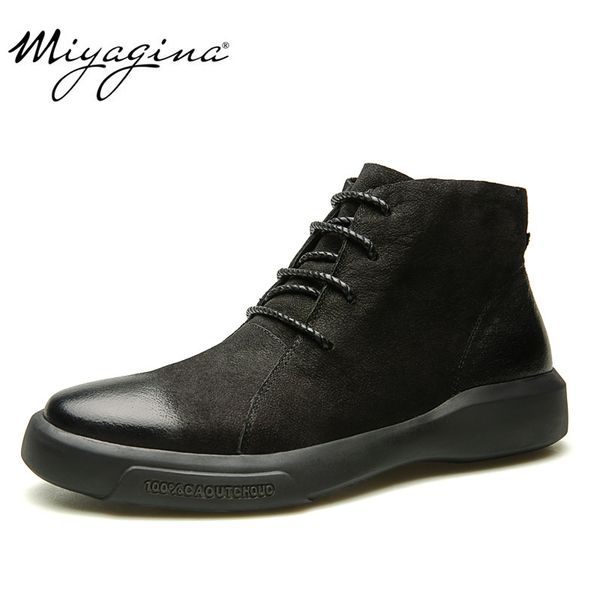 100% genuine leather new men shoes spring autumn men boots casual comfortable shoes size 38-44 ing, Black
100% genuine leather new men shoes spring autumn men boots casual comfortable shoes size 38-44 ing, Black