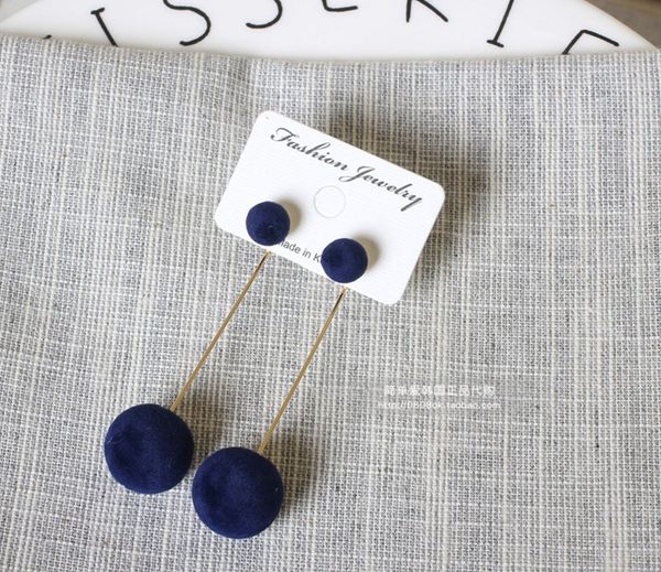 new fashion korean long plush ball drop earrings for women round tassel statement earrings red blue grey black earring e0371, Silver
new fashion korean long plush ball drop earrings for women round tassel statement earrings red blue grey black earring e0371, Silver