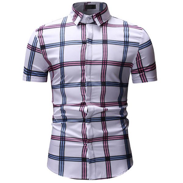 dropshipping casual shirts men 2019 fashion summer short sleeve beach hawaiian shirt cotton soft plaid shirt 3xl men's clothing, White;black
dropshipping casual shirts men 2019 fashion summer short sleeve beach hawaiian shirt cotton soft plaid shirt 3xl men's clothing, White;black