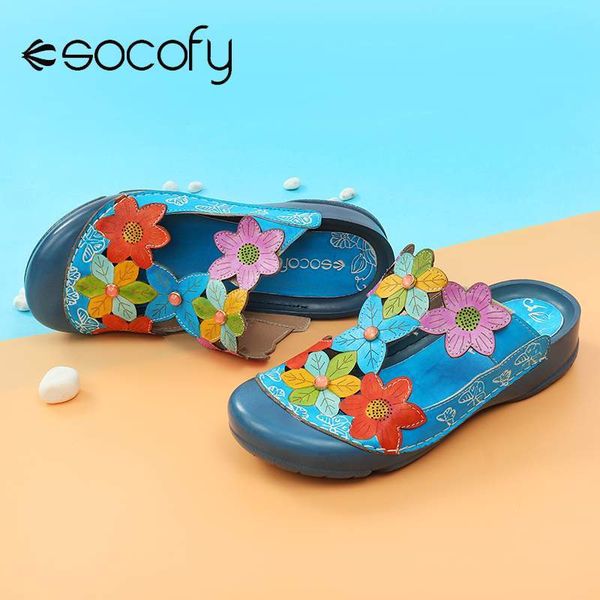 socofy 2020women retro genuine leather sandals splicing flowers pattern adjustable loop flat sandals hand-painted vintage shoes, Black
socofy 2020women retro genuine leather sandals splicing flowers pattern adjustable loop flat sandals hand-painted vintage shoes, Black