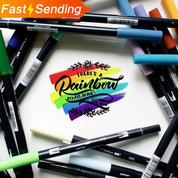 japan tombow 96 colors double heads art brush set pen marker profession water marker pen painting supplies
japan tombow 96 colors double heads art brush set pen marker profession water marker pen painting supplies