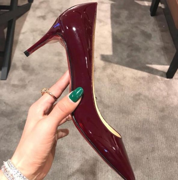 brand red bottom women casual shoes high heels 2.5cm 8cm 10cm black leather pointed toe pumps fashion women wedding party dress classic look
brand red bottom women casual shoes high heels 2.5cm 8cm 10cm black leather pointed toe pumps fashion women wedding party dress classic look