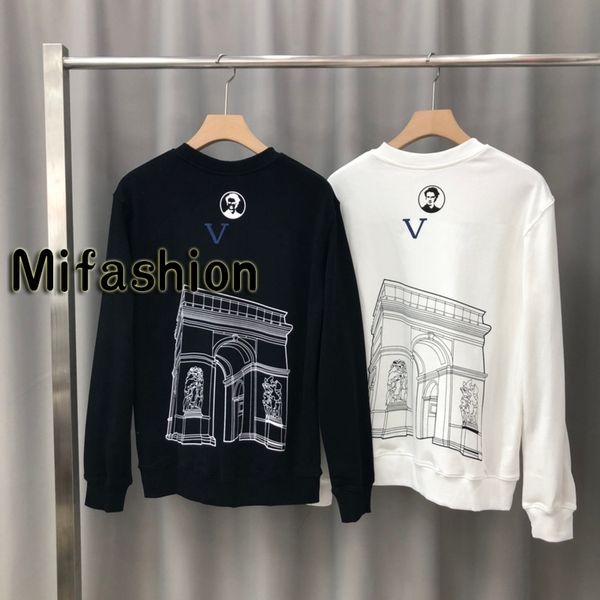 19FW Autumn Winter Europe France Paris Triumphal Arch Fashion Luxury Pullover Sweatshirt Casual Women Men Hoodies Streetwear
19FW Autumn Winter Europe France Paris Triumphal Arch Fashion Luxury Pullover Sweatshirt Casual Women Men Hoodies Streetwear