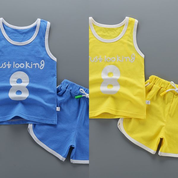 oo3mw 2019 children's summer wear boy's baby shorts suits for boys and girls and girls vest children's two-piece suit men
oo3mw 2019 children's summer wear boy's baby shorts suits for boys and girls and girls vest children's two-piece suit men