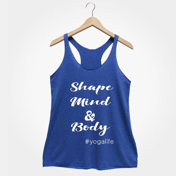 vest shape mind & body yogalife tank women fashion triblend gym vest shirt casual summer sleeveless excersice workout tank, White
vest shape mind & body yogalife tank women fashion triblend gym vest shirt casual summer sleeveless excersice workout tank, White