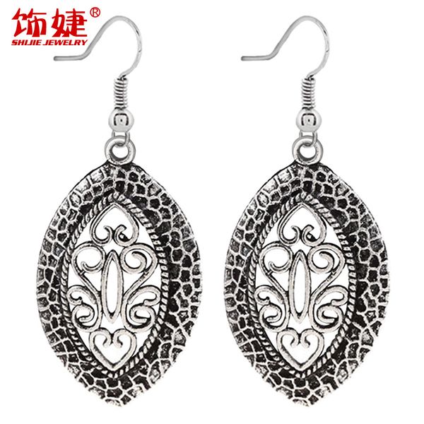 indian ethnic earring fashion retro hollow leaves earrings accessories drop earrings, Silver
indian ethnic earring fashion retro hollow leaves earrings accessories drop earrings, Silver