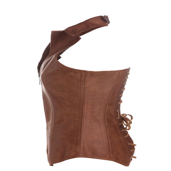 pu leather gothic steampunk corsets and bustiers vest lace up back zipper corsets europe style overbust women corset, Black;white
pu leather gothic steampunk corsets and bustiers vest lace up back zipper corsets europe style overbust women corset, Black;white