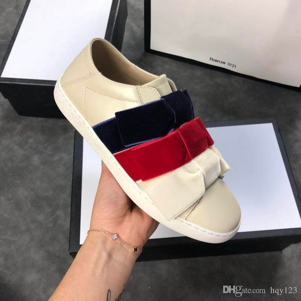 ace sneaker with velvet bows genuine leather women casual shoes 2018 new luxury shoes size 35-40 model 280135870, Black
ace sneaker with velvet bows genuine leather women casual shoes 2018 new luxury shoes size 35-40 model 280135870, Black