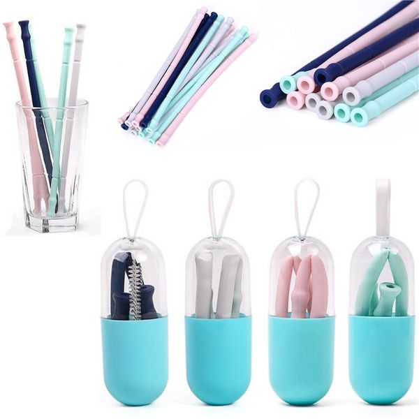 Portable ilicone collap ible traw foldable drinking traw et with mini box bru h reu able traw for outdoor travel kitchen bar drinking
Portable ilicone collap ible traw foldable drinking traw et with mini box bru h reu able traw for outdoor travel kitchen bar drinking