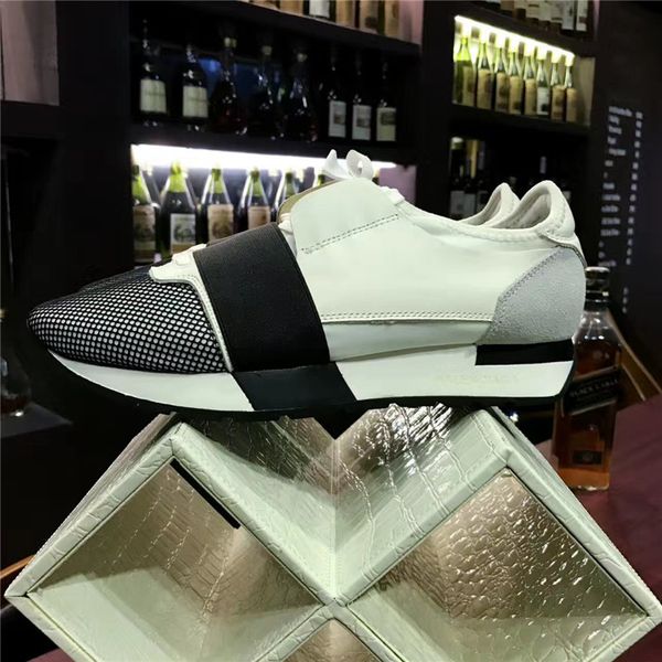 2017 luxury design brand designer genuine leather men sneakers mens race runners women skateboard shoes white sole womens hundred colors, Black
2017 luxury design brand designer genuine leather men sneakers mens race runners women skateboard shoes white sole womens hundred colors, Black