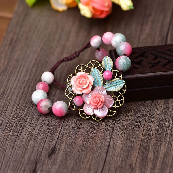 charm bracelets for women shell flower natural stone bracelet luxury fashion bracelets rope chain 2019 jewelry friends femme, Golden;silver
charm bracelets for women shell flower natural stone bracelet luxury fashion bracelets rope chain 2019 jewelry friends femme, Golden;silver