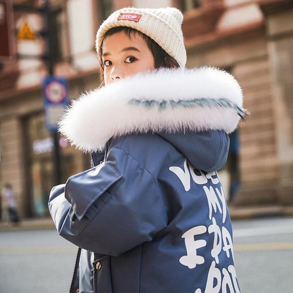 30 degrees brand down jackets winter new letter print big real fur collar hooded coat children long girls clothes ws1296, Blue;gray
30 degrees brand down jackets winter new letter print big real fur collar hooded coat children long girls clothes ws1296, Blue;gray