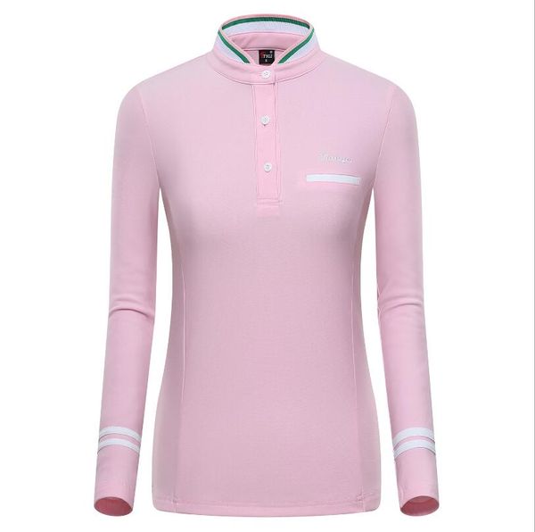 2019 spring women golf shirts lady autumn long sleeve solid color golf shirts breathable outdoor sportswear tennis s-2xl
2019 spring women golf shirts lady autumn long sleeve solid color golf shirts breathable outdoor sportswear tennis s-2xl